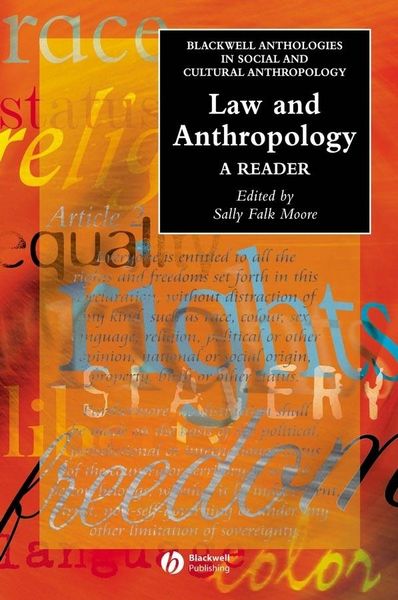 Produktbild: Moore, S: Law and Anthropology