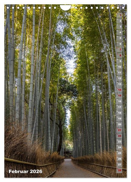 Produktbild: DER ZAUBER JAPANS Faszinierende Impressionen (Wandkalender 2026 DIN A4 hoch), CALVENDO Monatskalender