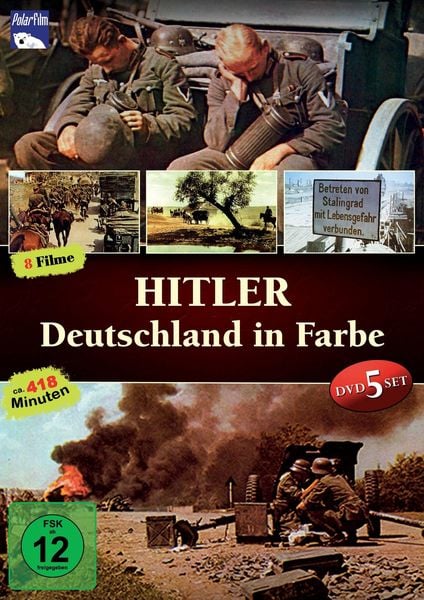 Produktbild: Hitler Deutschland in Farbe - DVD Box [5 DVDs]