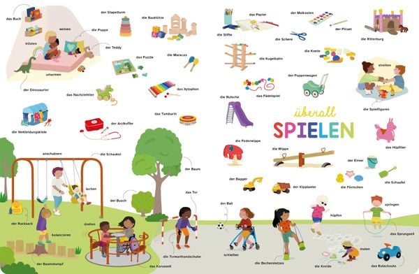Produktbild: Viele erste W&Ouml;RTER viele bunte BILDER