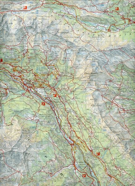 Produktbild: 266T Valle Leventina Wanderkarte