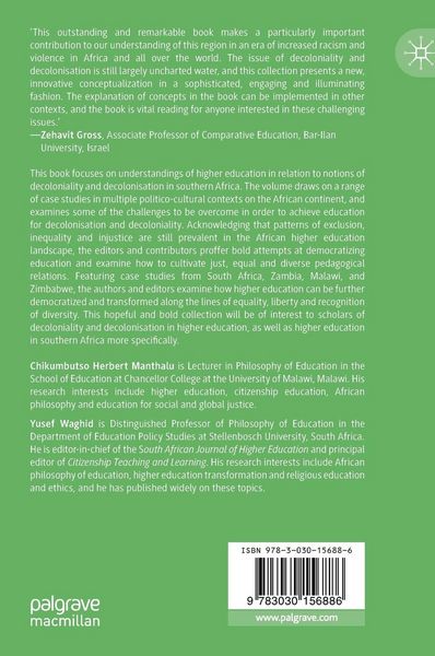 Produktbild: Education for Decoloniality and Decolonisation in Africa