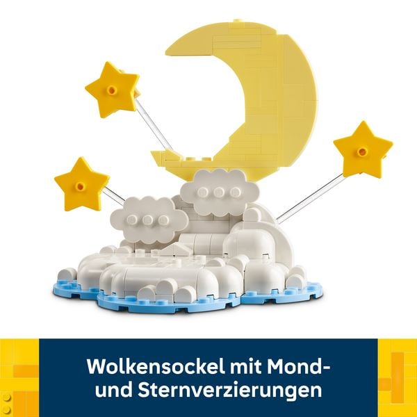 Produktbild: LEGO 40814 Schwebender Baby-Elefant, Wohn-Deko, Geschenk zum Ausstellen f&uuml;r frischgebackene Eltern