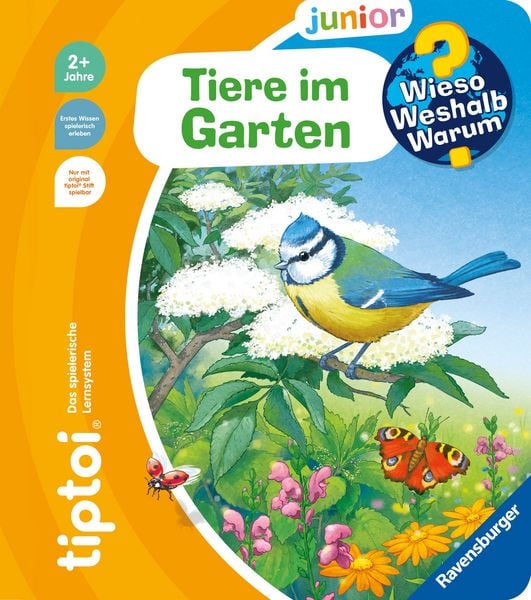 Produktbild: tiptoi&reg; Wieso? Weshalb? Warum? junior - Tiere im Garten