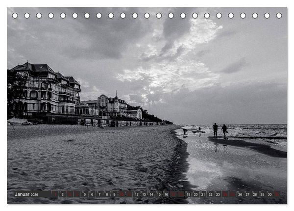 Produktbild: Ein Blick das Ostseebad K&uuml;hlungsborn (Tischkalender 2026 DIN A5 quer), CALVENDO Monatskalender