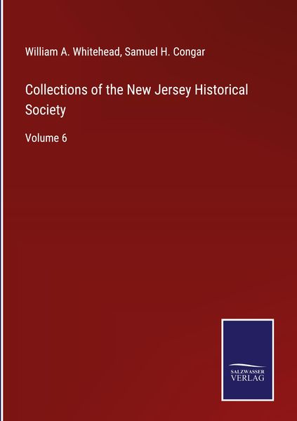 Produktbild: Collections of the New Jersey Historical Society