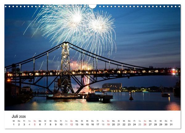 Produktbild: Maritime Impressionen Wilhelmshaven (Wandkalender 2026 DIN A3 quer), CALVENDO Monatskalender