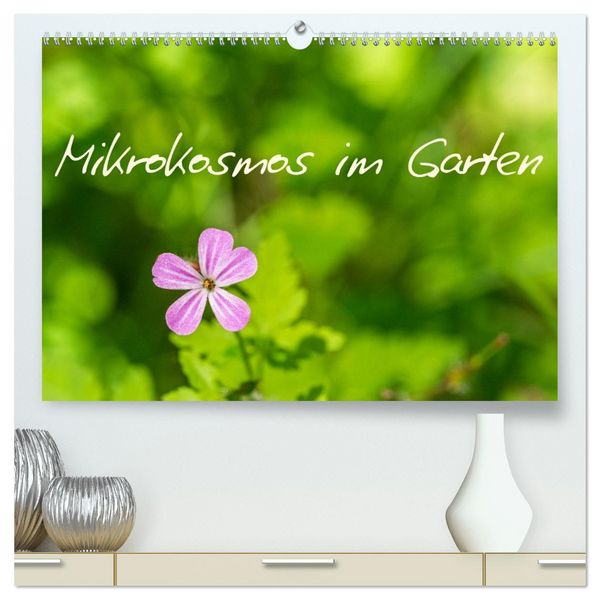 Produktbild: Mikrokosmos im Garten (hochwertiger Premium Wandkalender 2026 DIN A2 quer), Kunstdruck in Hochglanz