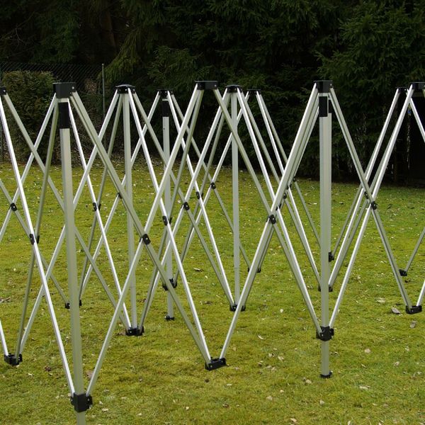 Produktbild: Faltpavillon 3x6m blau