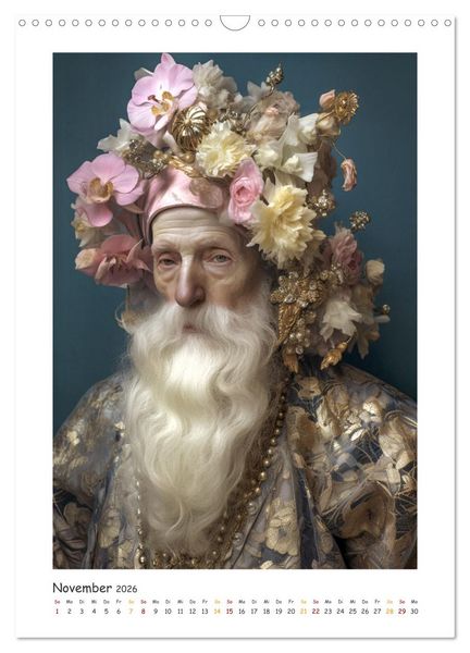 Produktbild: Au&szlig;ergew&ouml;hnliche Portraits (Wandkalender 2026 DIN A3 hoch), CALVENDO Monatskalender
