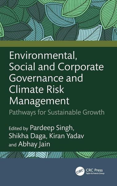 Produktbild: Environmental, Social and Corporate Governance and Climate Risk Management