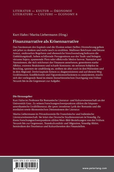 Produktbild: Finanznarrative als Krisennarrative