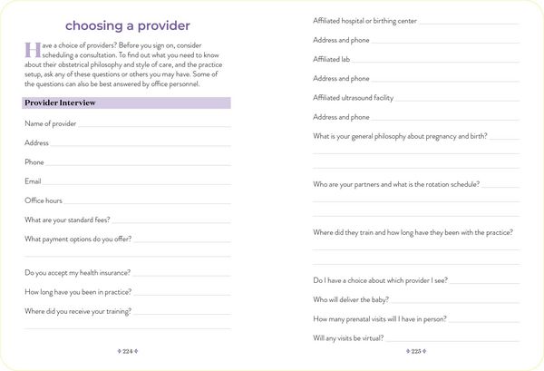 Produktbild: What to Expect Pregnancy Journal and Organizer