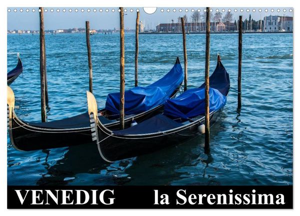 Produktbild: Venedig - la Serenissima (Wandkalender 2026 DIN A3 quer), CALVENDO Monatskalender