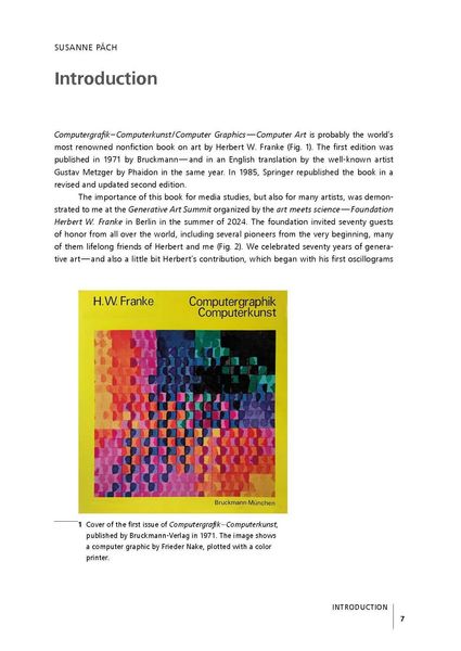 Produktbild: Computergrafik - Computerkunst / Computer Graphics &ndash; Computer Art