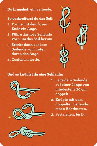 Produktbild: 30 Knoten mit Seilen zum &Uuml;ben