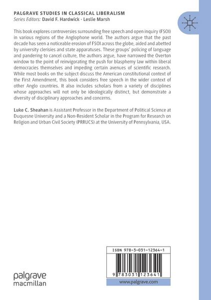 Produktbild: International Comparative Approaches to Free Speech and Open Inquiry (FSOI)