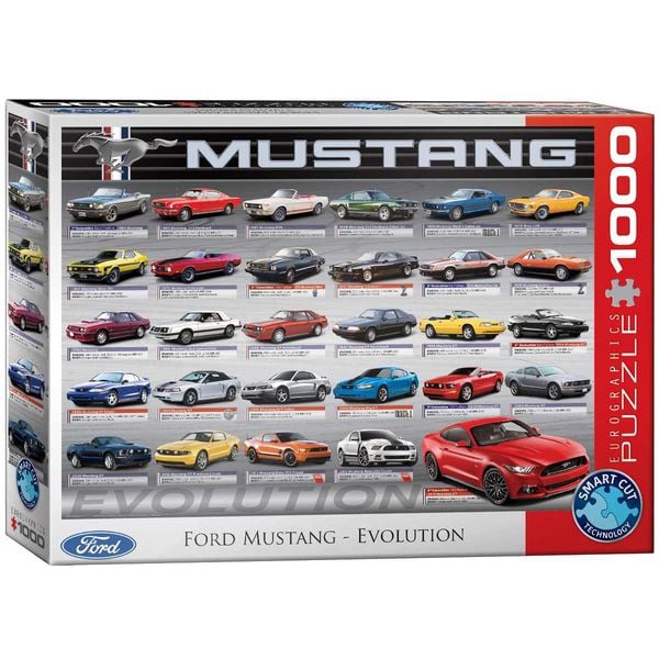 Eurographics 6000-0684 - Ford Mustang Evolution , Puzzle, 1.000 Teile