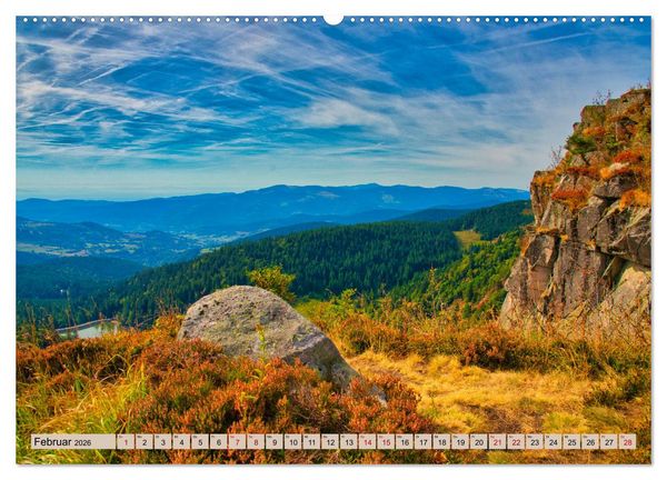 Produktbild: Vogesen - wundersch&ouml;n (Wandkalender 2026 DIN A2 quer), CALVENDO Monatskalender