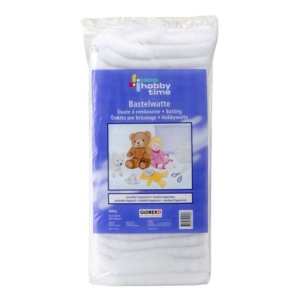 Produktbild: Bastelwatte weiss 1kg