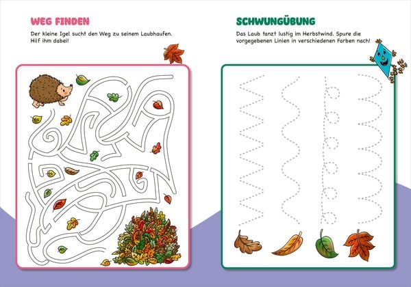 Produktbild: Malen und R&auml;tseln f&uuml;r Kindergartenkinder. Jahreszeiten