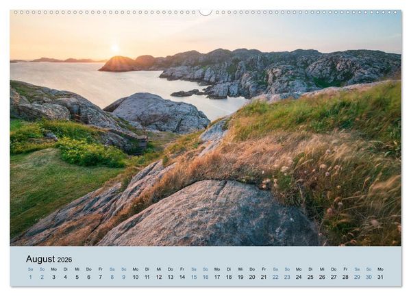 Produktbild: Naturgewalt Norwegen (Wandkalender 2026 DIN A2 quer), CALVENDO Monatskalender