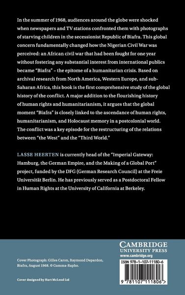 Produktbild: The Biafran War and Postcolonial Humanitarianism