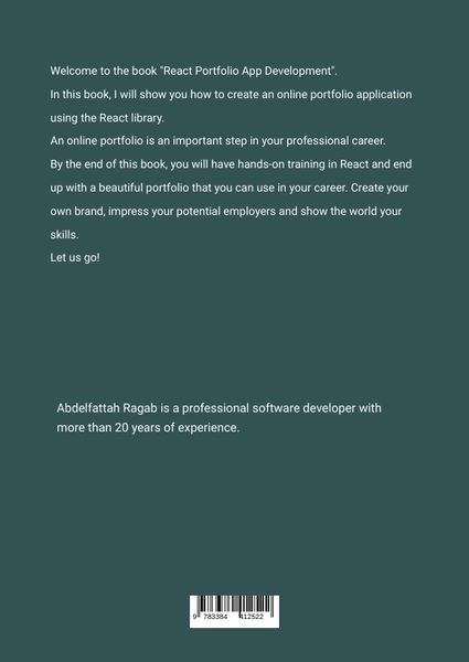Produktbild: React Portfolio App Development