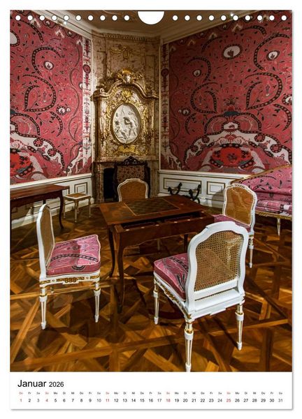 Produktbild: Schloss Hof &ndash; Die Perle unter den Marchfeldschl&ouml;ssern (Wandkalender 2026 DIN A4 hoch), CALVENDO Monatskalender