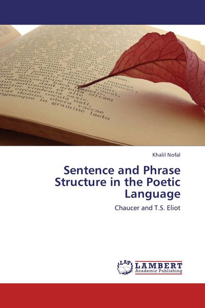Produktbild: Sentence and Phrase Structure in the Poetic Language