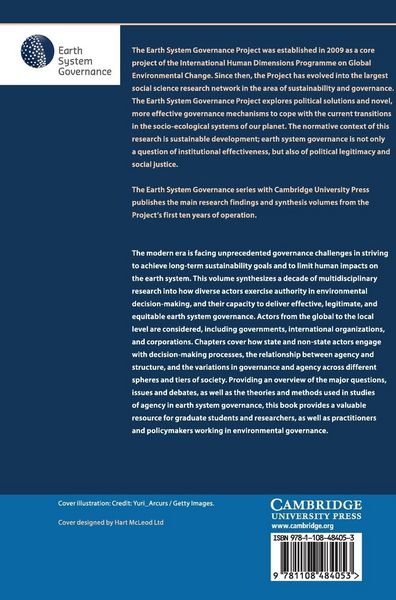 Produktbild: Agency in Earth System Governance