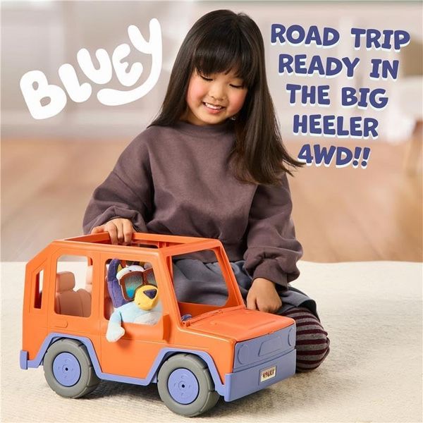 Produktbild: BLUEY Buddies S13 - Gro&szlig;es Familienauto & BLUEY-Pl&uuml;schfigur 20 cm