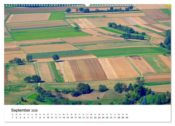 Produktbild: Felder und Wiesen (Wandkalender 2026 DIN A2 quer), CALVENDO Monatskalender