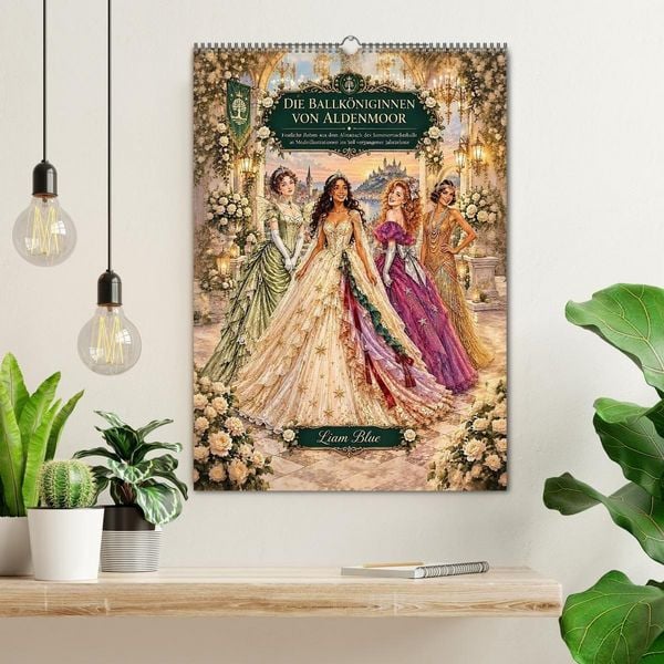 Produktbild: Die Ballk&ouml;niginnen von Aldenmoor (Wandkalender 2027 DIN A2 hoch), CALVENDO Monatskalender