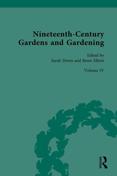 Produktbild: Nineteenth-Century Gardens and Gardening