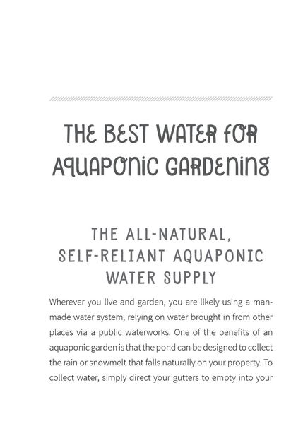 Produktbild: All-Natural Aquaponic Lawns, Gardens & Vertical Gardens