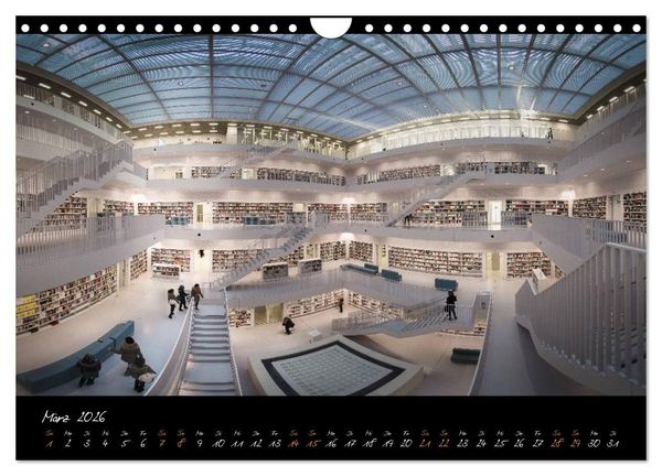 Produktbild: STUTTGART 2026 auf den zweiten Blick (Wandkalender 2026 DIN A4 quer), CALVENDO Monatskalender