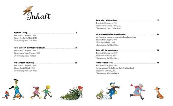 Produktbild: Das kunterbunte Astrid Lindgren Weihnachtsbuch