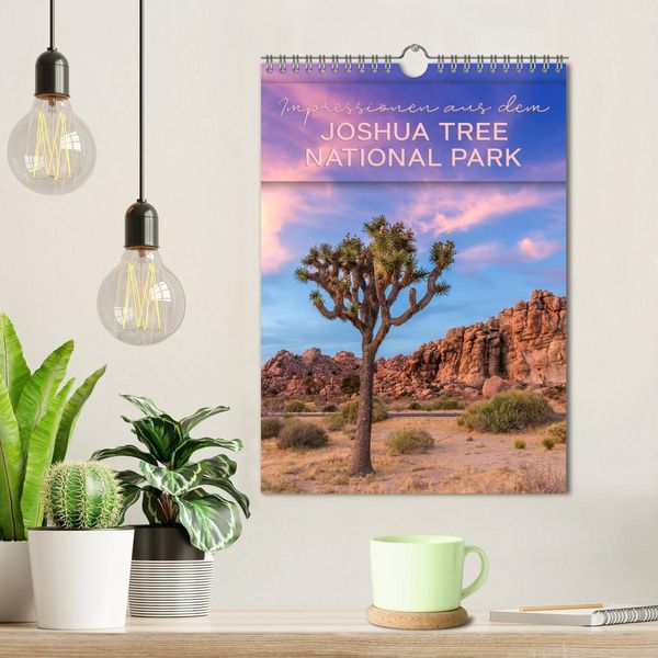 Produktbild: Impressionen aus dem JOSHUA TREE NATIONAL PARK (Wandkalender 2026 DIN A4 hoch), CALVENDO Monatskalender