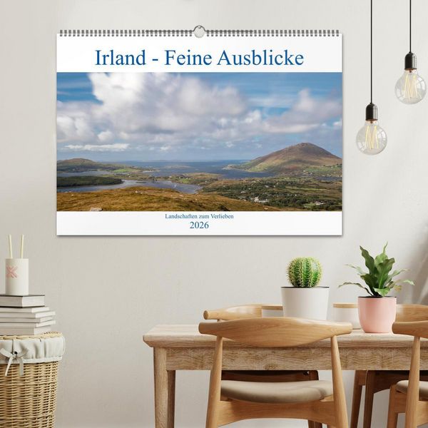Produktbild: Irland - Feine Ausblicke (Wandkalender 2026 DIN A2 quer), CALVENDO Monatskalender
