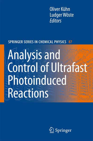 Produktbild: Analysis and Control of Ultrafast Photoinduced Reactions
