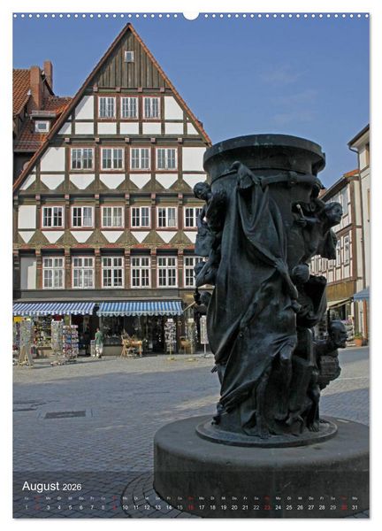 Produktbild: Hameln (Wandkalender 2026 DIN A2 hoch), CALVENDO Monatskalender