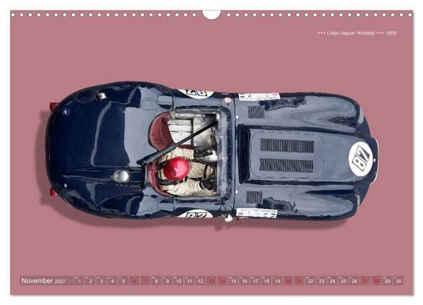Produktbild: Two-Seater Racing Cars 1950-1960 (Wandkalender 2027 DIN A3 quer), CALVENDO Monatskalender