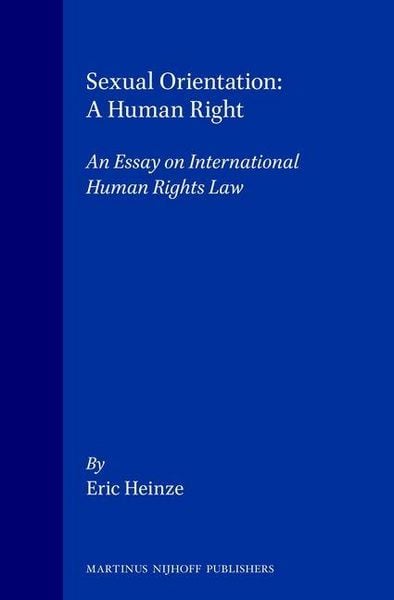 Produktbild: Heinze, E: Sexual Orientation: A Human Right