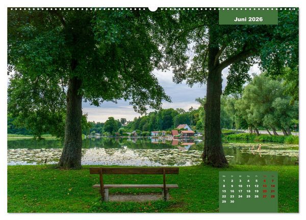 Produktbild: Lychen Uckermark (hochwertiger Premium Wandkalender 2026 DIN A2 quer), Kunstdruck in Hochglanz