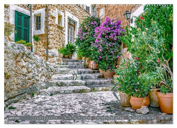 Produktbild: Mallorca - Mallorquinische Impressionen (Wandkalender 2026 DIN A2 quer), CALVENDO Monatskalender