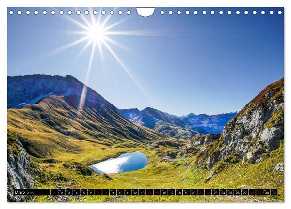 Produktbild: Wundersch&ouml;nes Lechtal (Wandkalender 2026 DIN A4 quer), CALVENDO Monatskalender