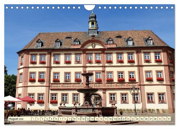 Produktbild: Neustadt an der Weinsta&szlig;e - Fachwerk, Wein und gem&uuml;tliche Gassen (Wandkalender 2026 DIN A4 quer), CALVENDO Monatskalender