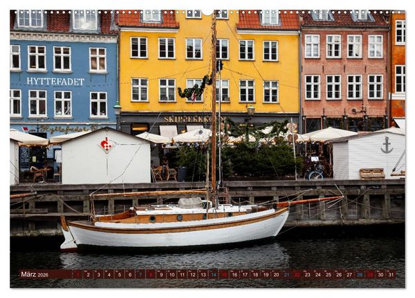 Produktbild: D&auml;nemark - J&uuml;tland & Kopenhagen, Impressionen aus dem hohen Norden (hochwertiger Premium Wandkalender 2026 DIN A2 quer), Kunstdruck in Hochglanz