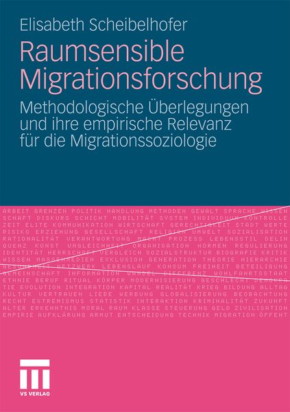 Produktbild: Raumsensible Migrationsforschung